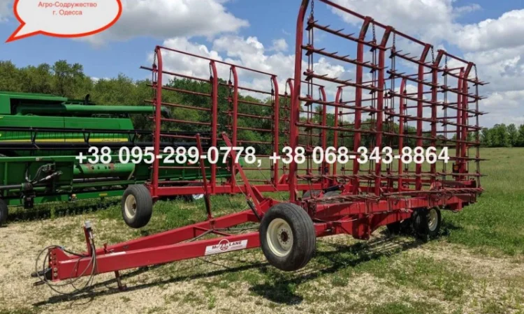 Из США б/у зубовая борона McFarlane HDL-1048-8 /1408 м - фото № 4