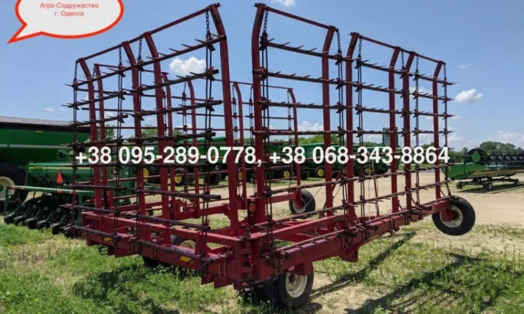 Из США б/у зубовая борона McFarlane HDL-1048-8 /1408 м - фото № 7