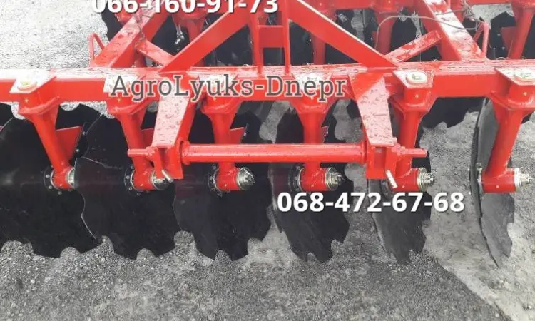 Дисковая борона с регулировкой угла атаки БДН 2.1- 2.4 м - фото № 1