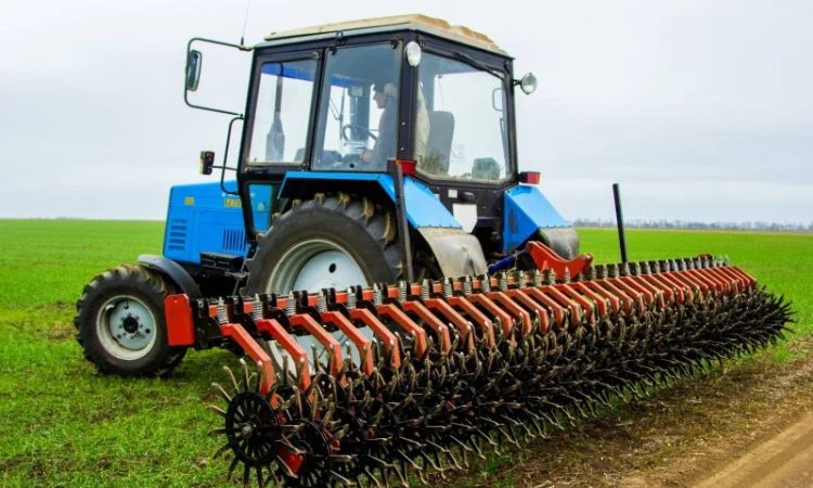 Ротационная борона - цельный брус - фото № 2