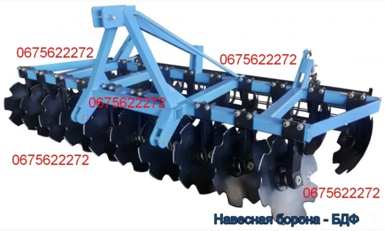 Борона навесная 3, 1 метра БДФ - фото № 1
