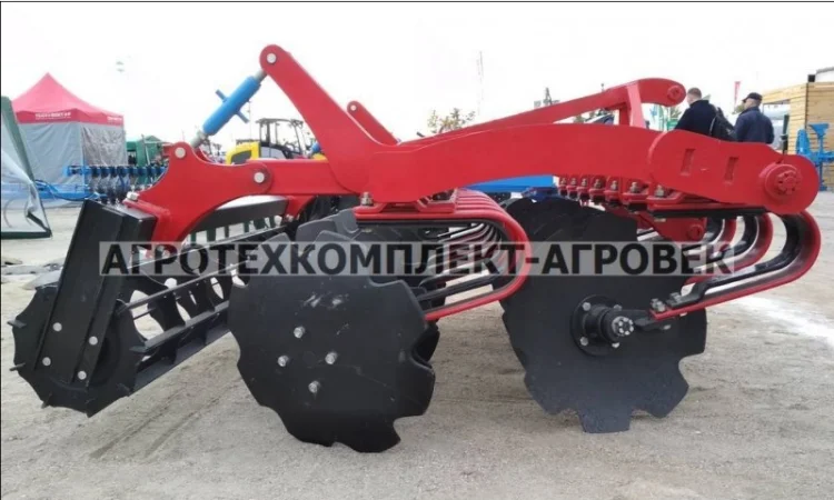 Борона дисковая на пружинных стойках БДФ-2.4 - фото № 1