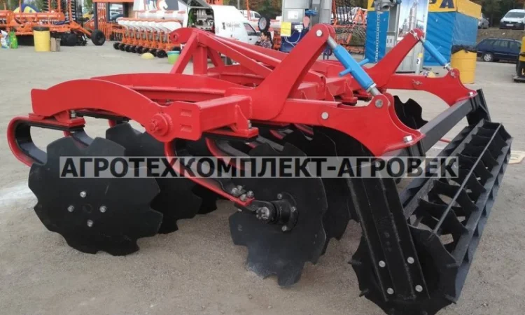 Борона дисковая на пружинных стойках БДФ-2.4 - фото № 2