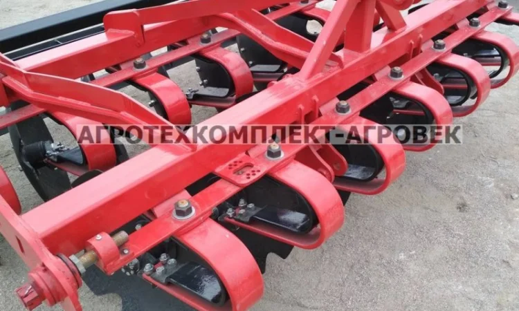 Борона дисковая на пружинных стойках БДФ-2.4 - фото № 3