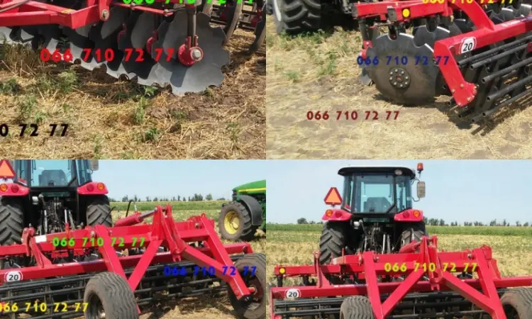 Широкозахватная дисковая борона на МТЗ-892 Паллада 3200 - фото № 1