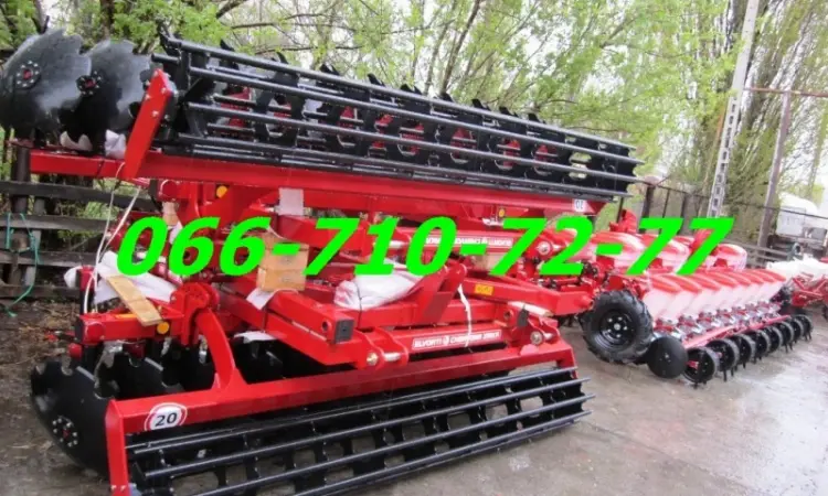 Борона Дисковая - Паллада 2400 3200 Сельхозтехника реальные бороны - фото № 1