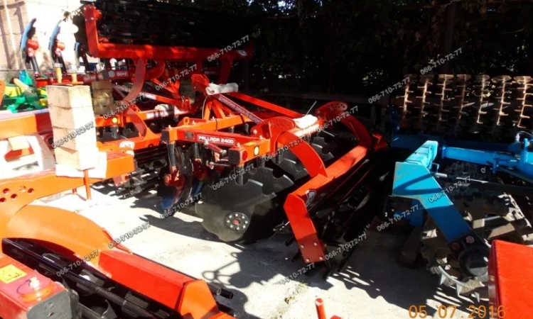 Купите навесную дисковую борону Паллада 2400 и у вас будет дископлуг, дискоборона, плуг - фото № 1