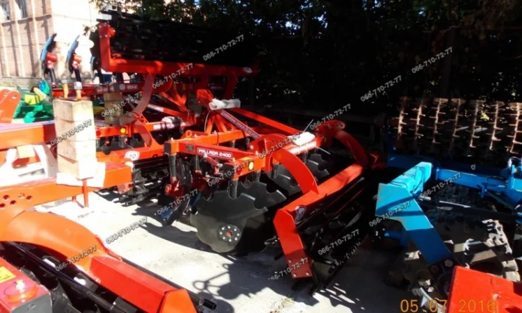 Купите навесную дисковую борону Паллада 2400 и у вас будет дископлуг, дискоборона, плуг - фото № 2