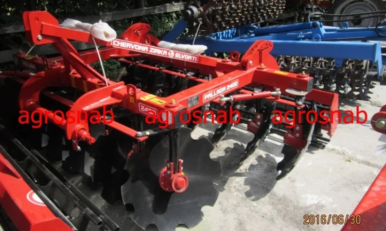 Заводская борона Паллада 2400, Паллада 2400-01 по ГОСТу сделана, гарантия 2 года - фото № 1