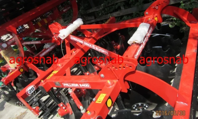 Заводская борона Паллада 2400, Паллада 2400-01 по ГОСТу сделана, гарантия 2 года - фото № 3