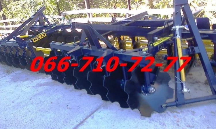 Полный комплект переоборудования бороны АГД-2.5 АГ-2.4 в прицепную - фото № 1