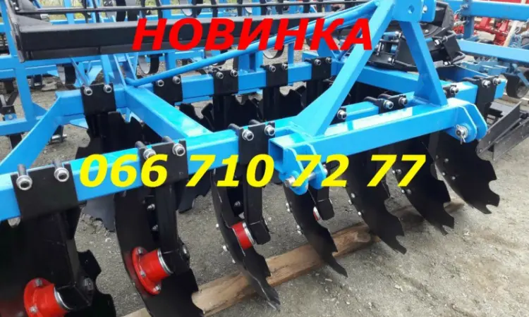 Новинка борона БДФ-1.8 (2.4+2.1) навесная Дисковая борона БДФ-1.8(2.1/2.4)нового образца - фото № 1