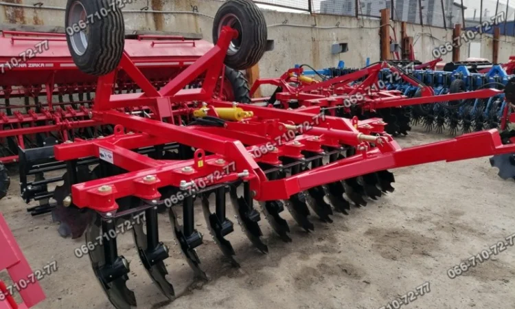 Прицепная борона дисковая 3200 захват (560мм диски) для МТЗ 920-100л.с - фото № 1