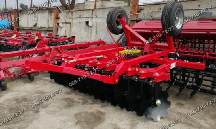 Прицепная борона дисковая 3200 захват (560мм диски) для МТЗ 920-100л.с - фото № 3