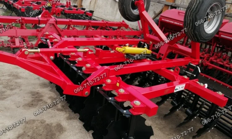 Прицепная борона дисковая 3200 захват (560мм диски) для МТЗ 920-100л.с - фото № 4