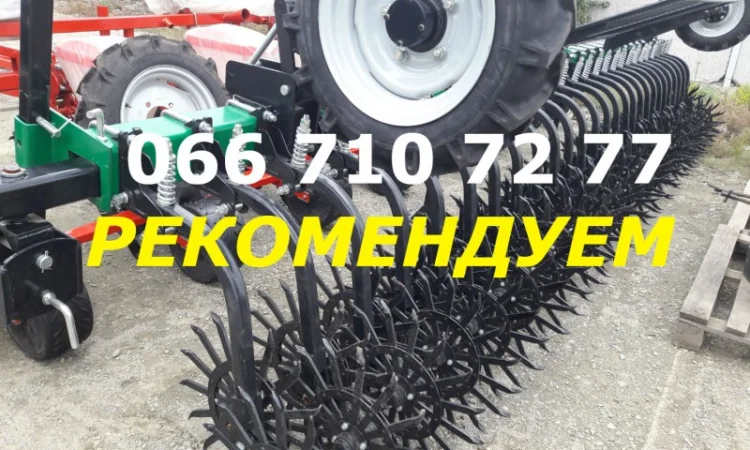 Бороны ротационные. Сменные рабочие органы БМР-6, БР-6, БРМ-6 мотыга с транспортным - фото № 1