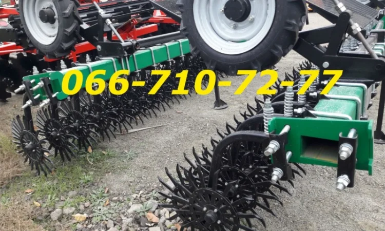 Бороны мотыги. Сменные рабочие колёса культиватор БР-6 борона ротационная фото+видео - фото № 1
