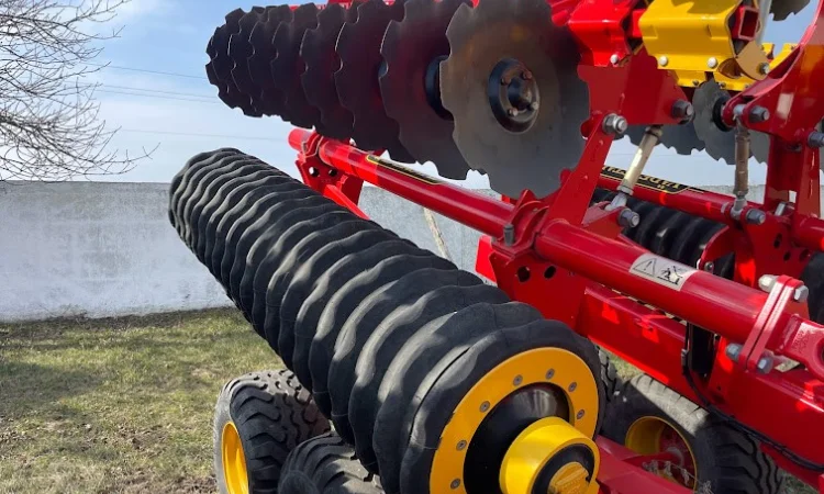 Новий дискатор Vaderstad Carrier 650 (виставкова машина) - фото № 4