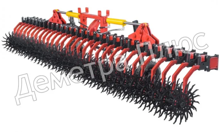Борона-мотыга ротационная RH-6 (гидрофицированная) - фото № 1