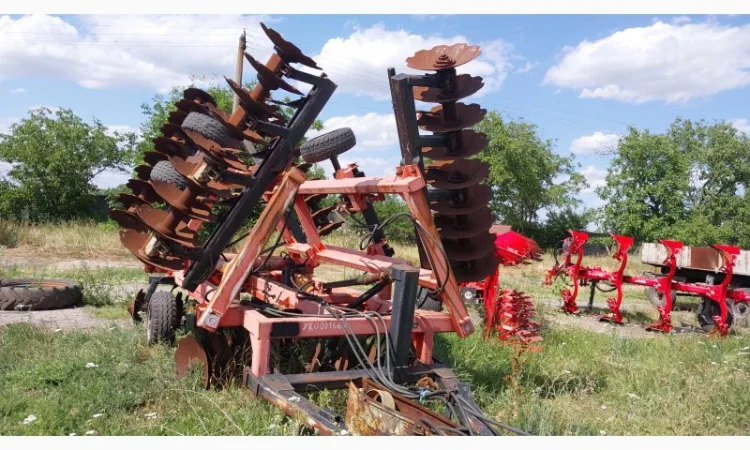 Дисковая борона Б-30 Агролэнд тяжелая б/у - фото № 1