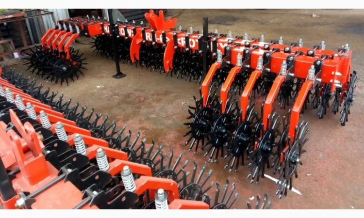 Борона ротационная борона «Rotary Harrow» RH-6 (борона культиватор) - фото № 5