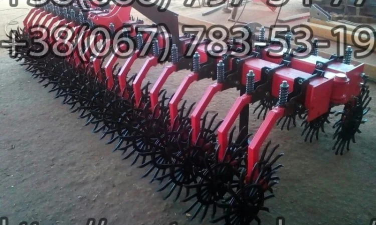 Механічна ротаційна борона - фото № 3