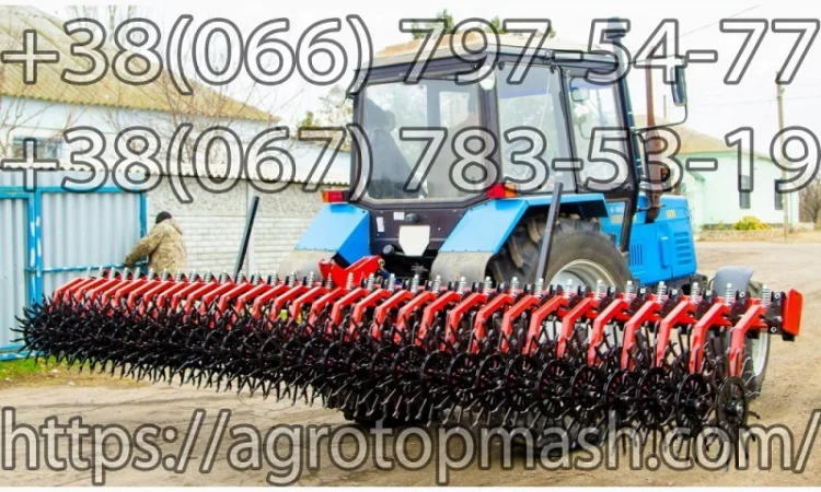 Борона ротаційна на суцільному брусі «Rotary Harrow» RH-6 - фото № 4