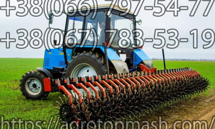 Борона ротаційна на суцільному брусі «Rotary Harrow» RH-6 - фото № 5