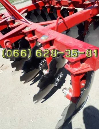 Борона дисковая навесная БДН 2.4 усиленные диски - фото № 1