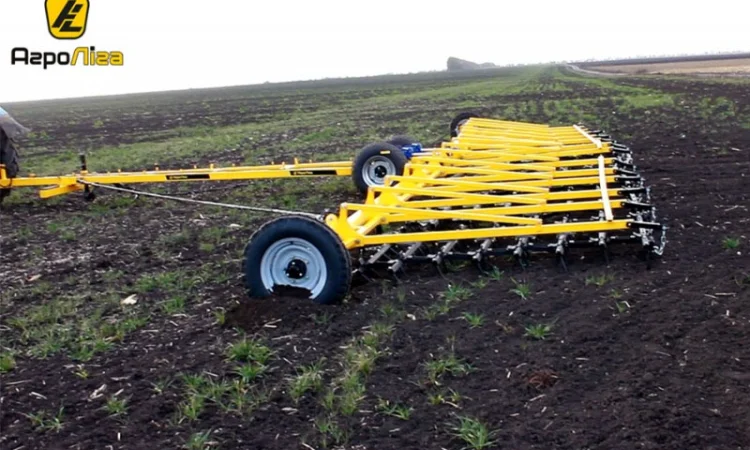 Борона гидравлическая шлейфовая БГШ-12 - фото № 2