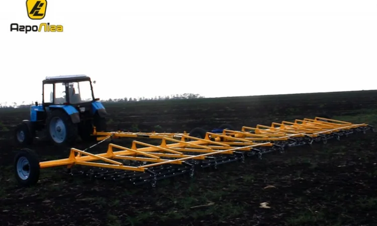 Борона гидравлическая шлейфовая БГШ-12 - фото № 3