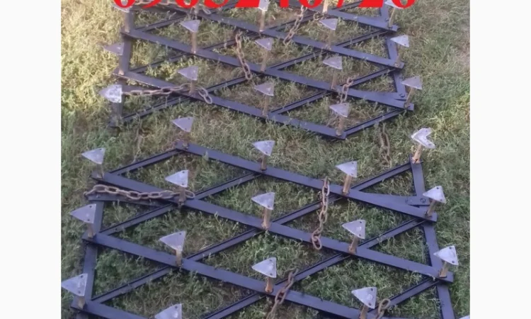 Дві борони пару борін борона важка із сегментами і ланцюгами - фото № 1