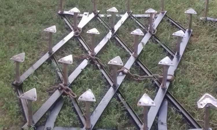 Дві борони пару борін борона важка із сегментами і ланцюгами - фото № 3