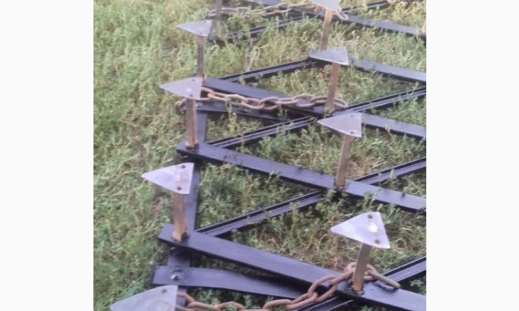 Дві борони пару борін борона важка із сегментами і ланцюгами - фото № 4