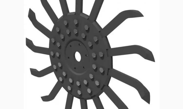 Борона мотыга ротационная РБА 6 9 СТЕП РШ 4.2 5.6 7 9.3 навесная - фото № 3