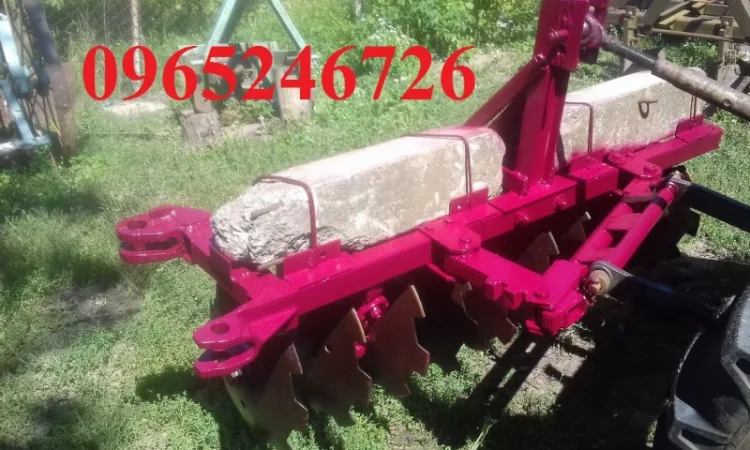 Дискова борона для мінітрактора нова СССР 1.6м. Регульована 10 дисків - фото № 1