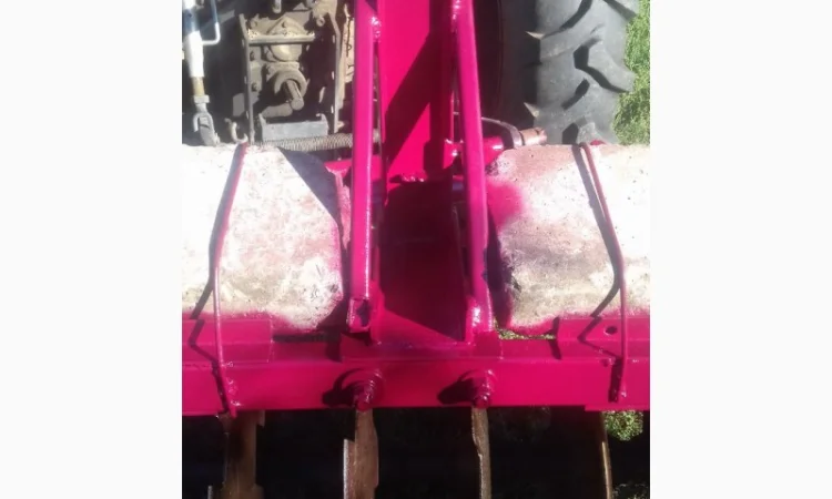Дискова борона для мінітрактора нова СССР 1.6м. Регульована 10 дисків - фото № 6