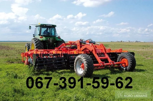 Дисковые бороны Гаспардо (Gaspardo) UFO  Дисковая борона с независимыми элементами, предна - фото № 2