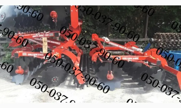 Борона оригинальная дисковая Pallada 2400-01 (БДН-2400-01 навесная, диаметр диска 660 мм.) - фото № 1