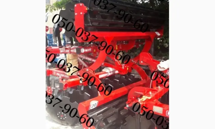 Топ Борона дисковая Паллада 2400-01 навесная (БДН 2400-01) Червона зирка Борона дисковая - фото № 4