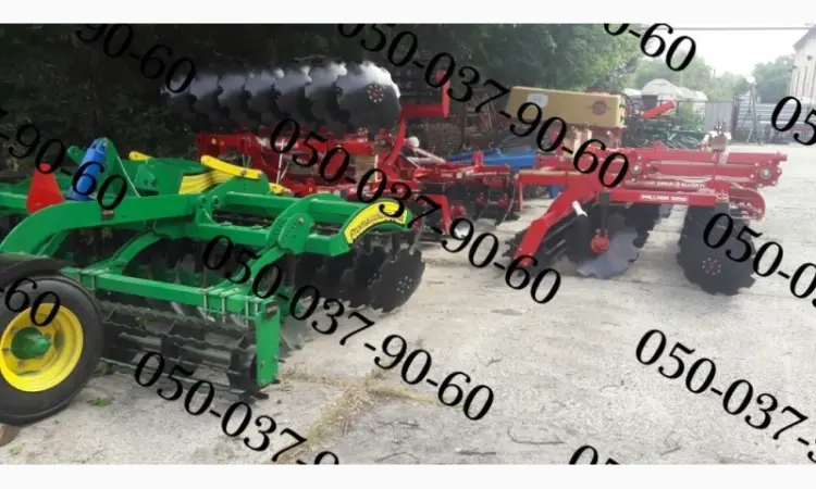 Топ Борона дисковая Паллада 2400-01 навесная (БДН 2400-01) Червона зирка Борона дисковая - фото № 5
