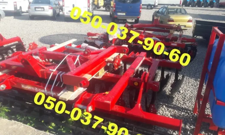 Не гаражная дисковая борона новая PALLADA 3200-01 БДП-3200-01 прицепная, диаметр диска 660 - фото № 3