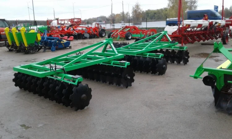 Борона дисковая 1.5 м ВОМЕТ Польша - фото № 7