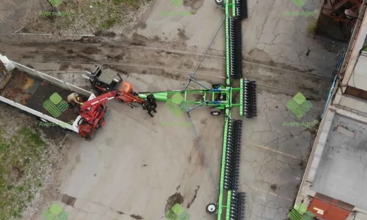 Прицепная широкозахватная ротационная борона GREEN STAR - фото № 10