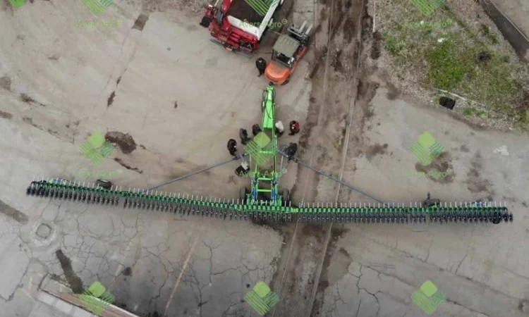 Прицепная широкозахватная ротационная борона GREEN STAR - фото № 4