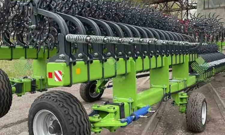 Прицепная широкозахватная ротационная борона GREEN STAR - фото № 6