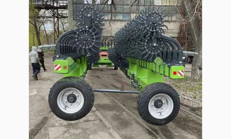 Прицепная широкозахватная ротационная борона GREEN STAR - фото № 8