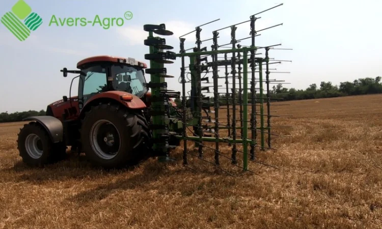 GREEN RAY 6, 5 М WTD борона пружинная с дисками - фото № 2