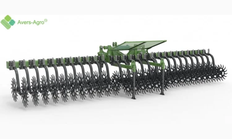 Борона ротационная Green Star 5, 7 м Euro со сменными зубами, рабочая ширина захвата 5, 7 м - фото № 3
