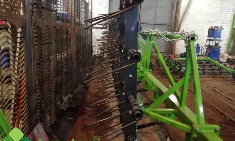 Борона пружинная бпн-10 - фото № 1